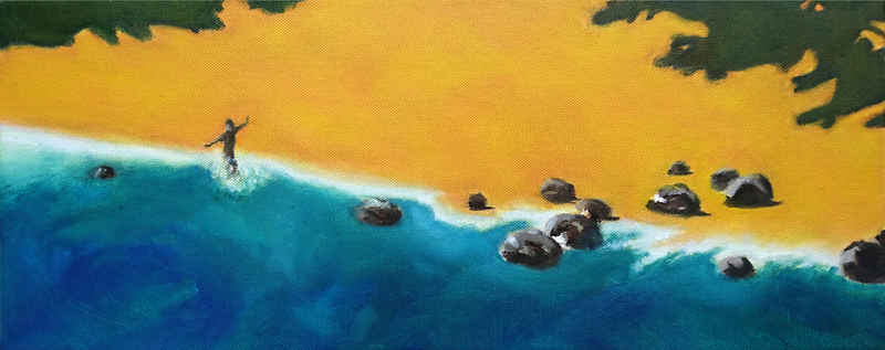 Koh Payam - Oil on Canvas - 50x20 cm - 2018 