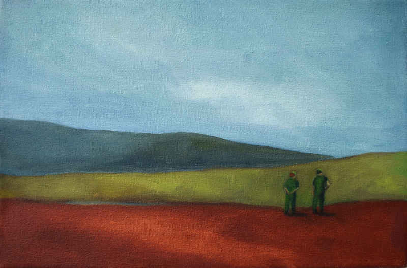 Observers - Oil on Canvas - 30x20 cm - 2019 