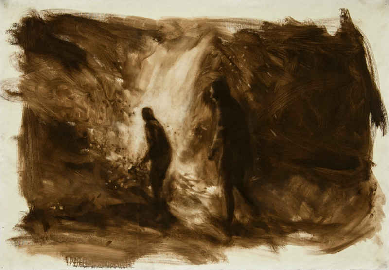 Rødekro - Oil on Loose Canvas - 90x62 cm - 2013 (sold)