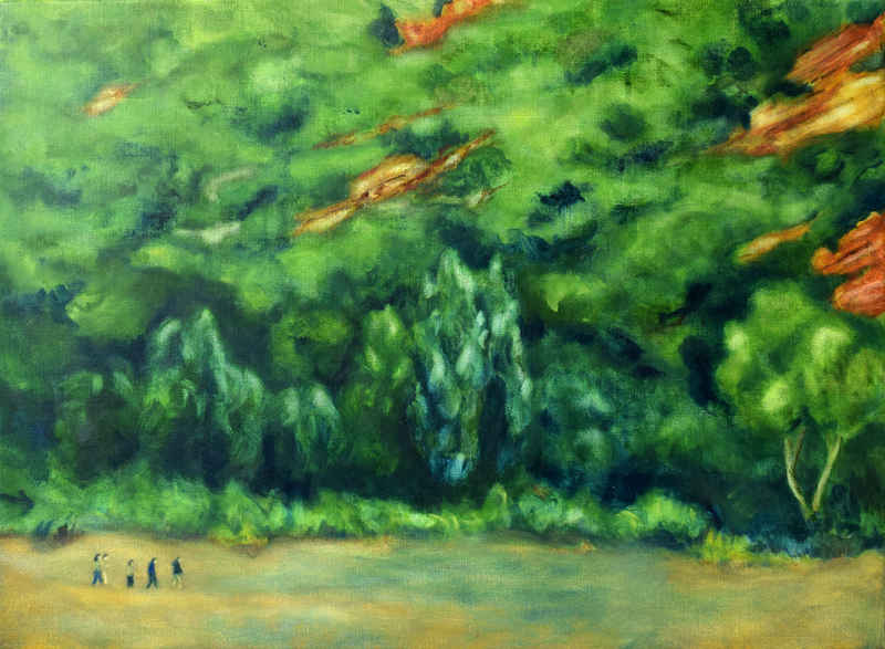 Solfatara - Oil on canvas - 80x60 cm - 2019 
