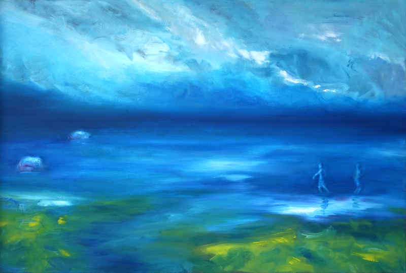 Tides - Oil on canvas - 90x60 cm - 2019 